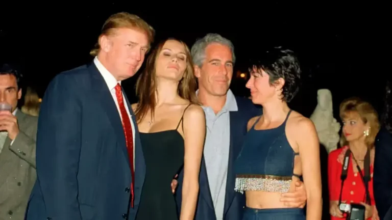 Donald Trump Jeffrey Epstein Ghislaine Maxwell Mar-a-Lago fiesta